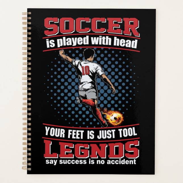 I Played Football With My Head Planner (Front)