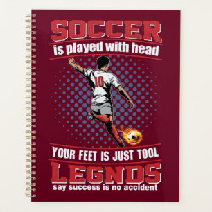 I Played Football With My Head Planner