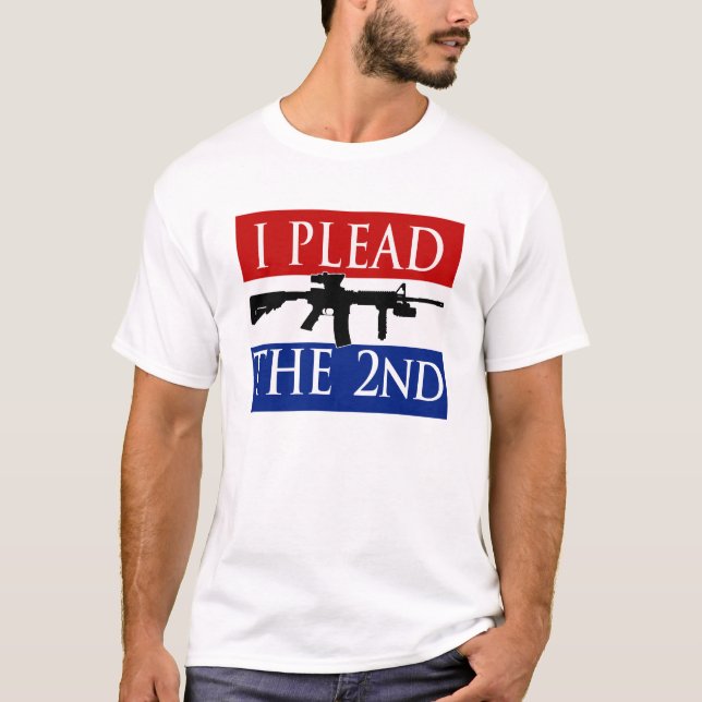I Plead The 2nd Men's Shirt (Front)