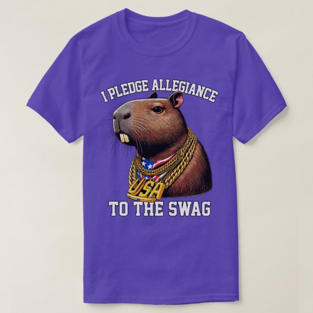 I Pledge Allegiance To The Swag T-Shirt (Design Front)