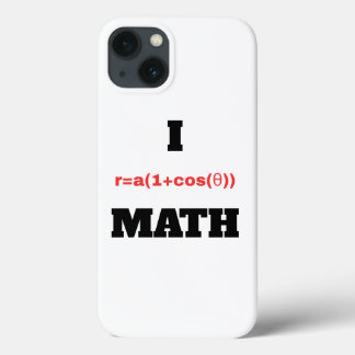 I Polar Equation (I Heart) Math iPhone 13 Case