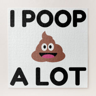 I Poop A Lot Jigsaw Puzzle