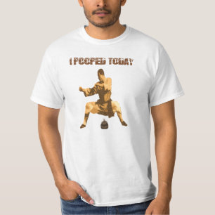I Pooped Today! : karate crap T-Shirt
