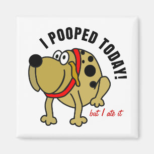 I Pooped Today Magnet