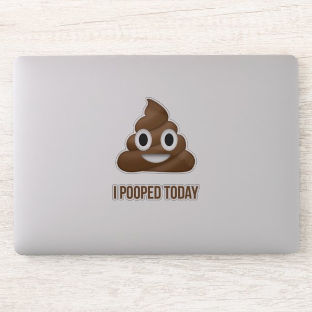 I Pooped Today Poo Emoticon (Computer)