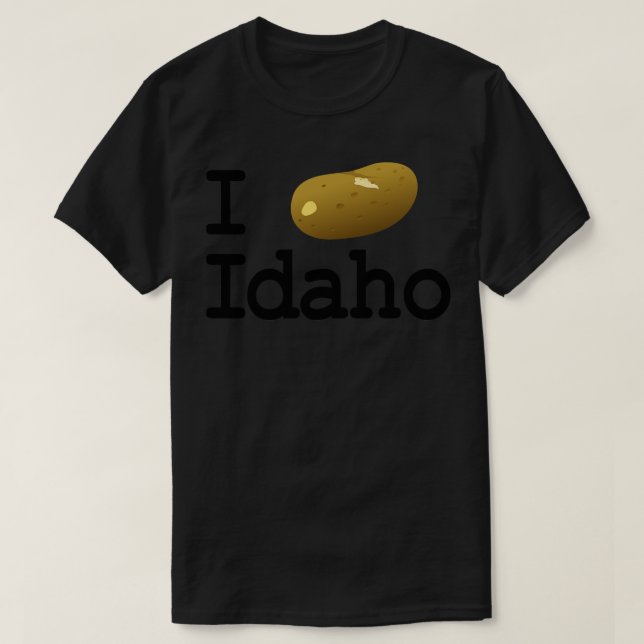 I Potato Idaho TShirt (Design Front)