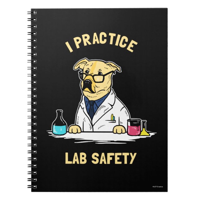 I Practice Lab Safety Notebook (Front)