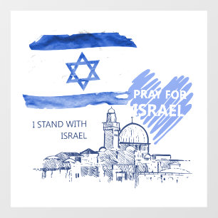 I pray for Israel I stand with Israel. World Peace