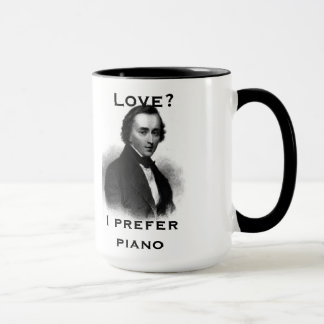 "I prefer piano" Mug