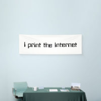 I print the Internet