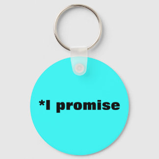 *I promise Key Ring