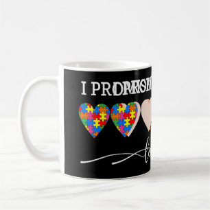 I Promise To Teach Love Autism Awareness for LGBT  Coffee Mug