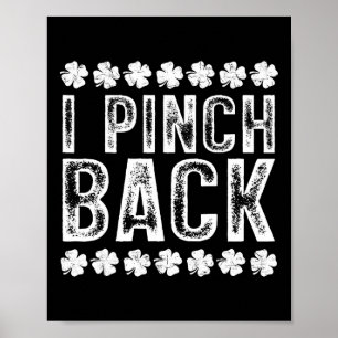 I Punch Ck Funny St Patrick's Day I Pinch Ck Poster