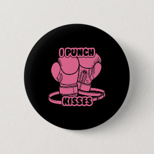 I Punch Kisses3 6 Cm Round Badge