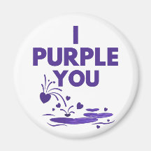 I purple you.  Forever