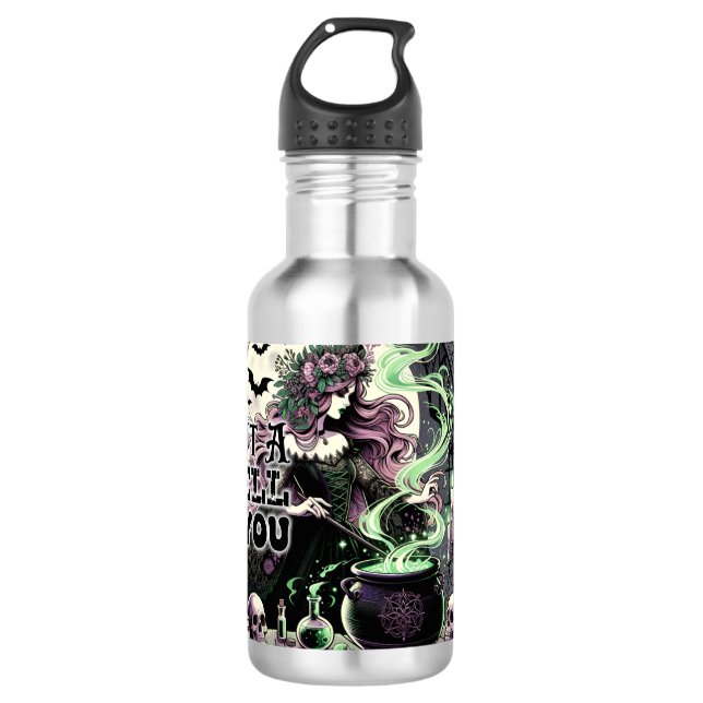 I Put A Spell On You 710 Ml Water Bottle (Front)