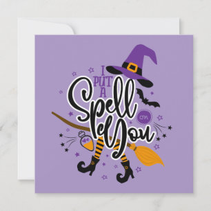 I Put A Spell On You Card