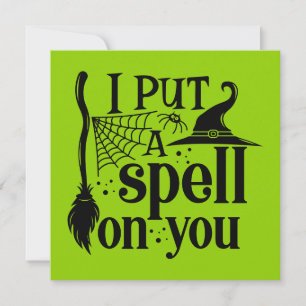 "I Put A Spell On You" Card