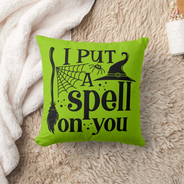 "I Put A Spell On You" Cushion (Blanket)
