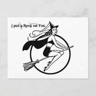 I Put a Spell on You Postcard