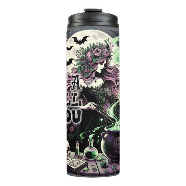 I Put A Spell On You Thermal Tumbler (Front)