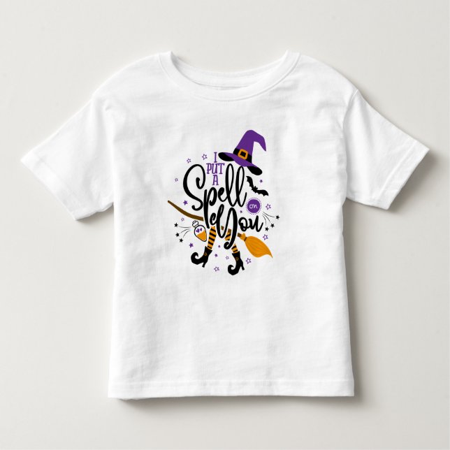 I Put A Spell On You Toddler T-Shirt (Front)