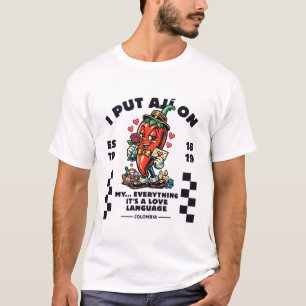 I put aji on my... everything it's a love language T-Shirt