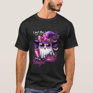 I Put Boo in Boujee Halloween Spooky Season Hallow T-Shirt