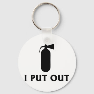 I Put Out Key Ring