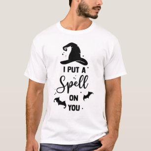 I Put Spell On You Halloween Witches T-Shirt