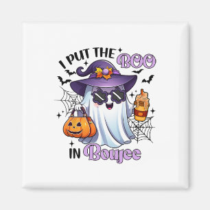 I Put The Boo In Boujee Funny Halloween Outfit Cos Magnet