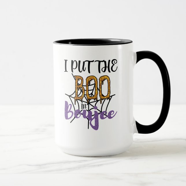 I Put The Boo in Boujee Mug (Right)