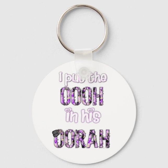 I put the OOH in his OORAH Key Ring (Front)