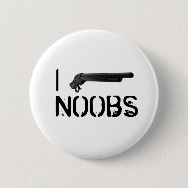 I Pwn Noobs 6 Cm Round Badge (Front)