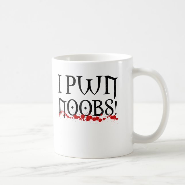 i pwn noobs coffee mug (Right)