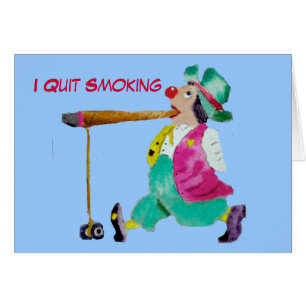 I Quit Smoking Card