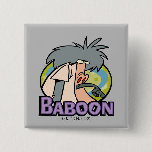 I.R. Baboon Character Badge
