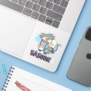 I.R. Baboon Character Graphic