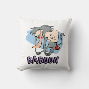 I.R. Baboon Character Graphic Cushion
