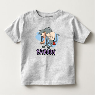 I.R. Baboon Character Graphic Toddler T-Shirt
