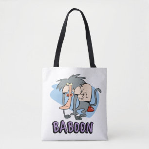 I.R. Baboon Character Graphic Tote Bag
