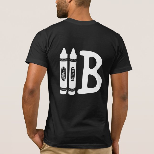 "I R GRUNT" Customisable T-Shirt (Back)