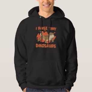 I Raise Tiny Dinosaurs Animal Pet Owner Bearded Dr Hoodie
