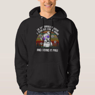 I Reach For A Hand And Found A Paw Pitbull Hoodie