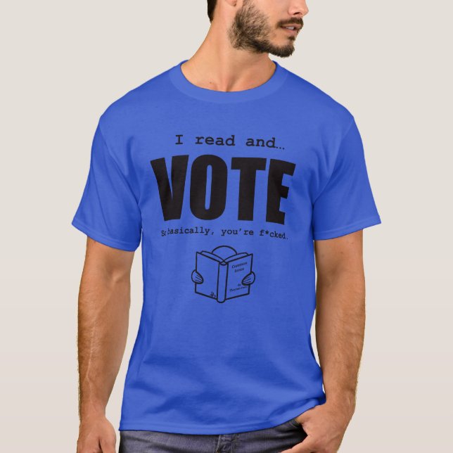 I read and gift T-Shirt (Front)