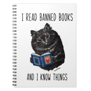I Read Banned Books and I Know Things Louis Wain  