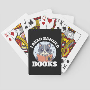 I read banned books playing cards