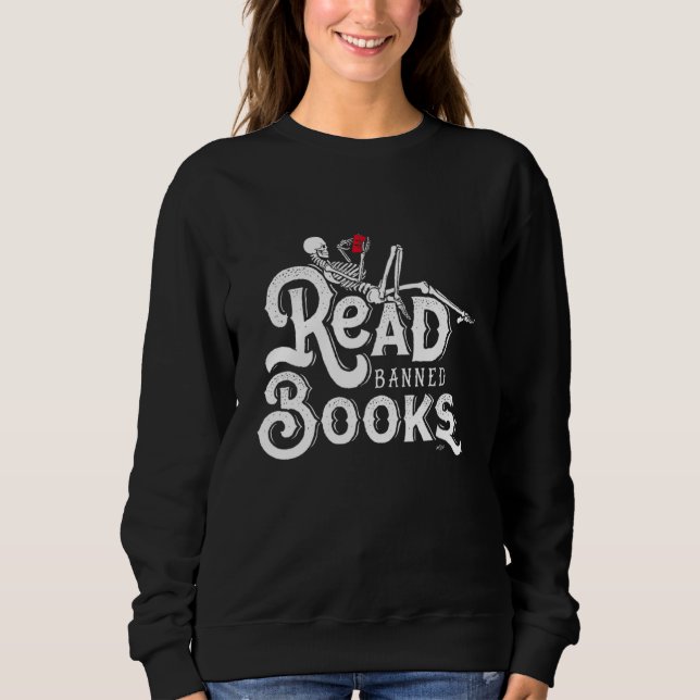 I Read Banned Books Sweatshirt (Front)