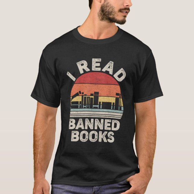 I Read Banned Books T-Shirt (Front)