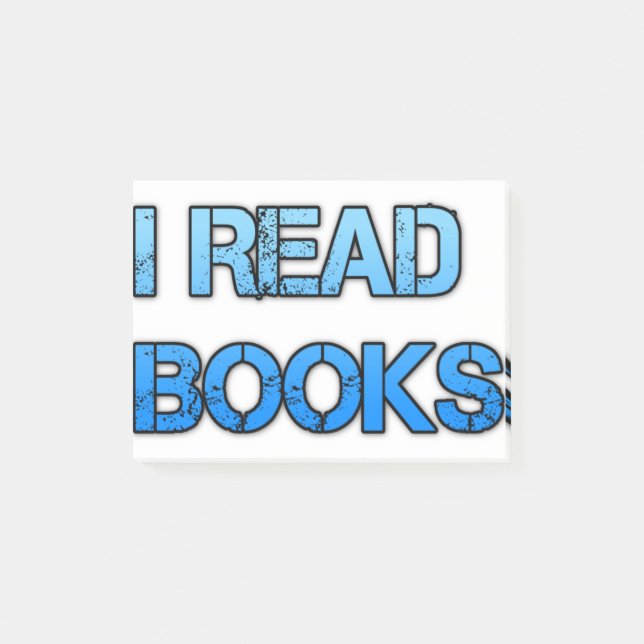 I read books post-it notes (Front)